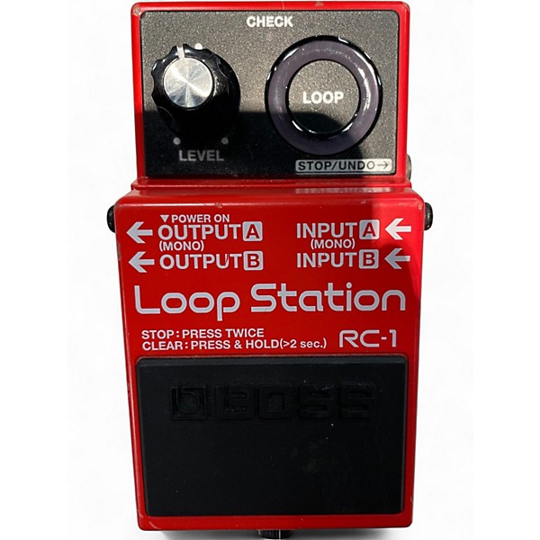 Used BOSS RC1 Loop Station Pedal