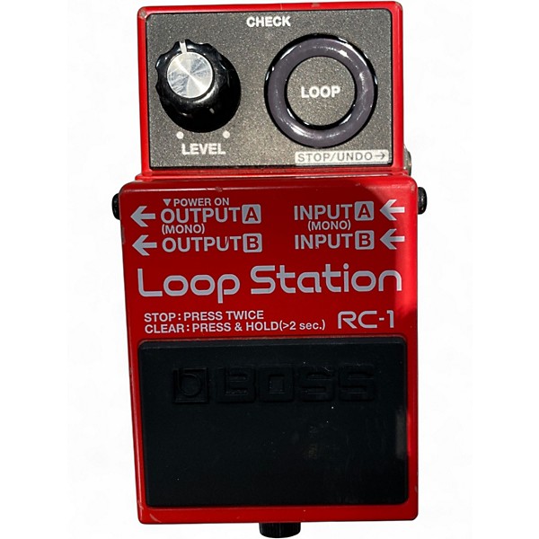Used BOSS RC1 Loop Station Pedal