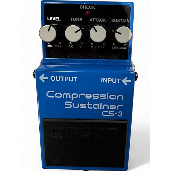 Used BOSS CS3 Compressor Sustainer Effect Pedal