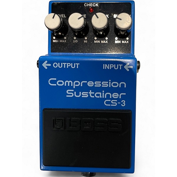 Used BOSS CS3 Compressor Sustainer Effect Pedal