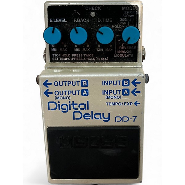 Used BOSS DD7 Digital Delay Effect Pedal