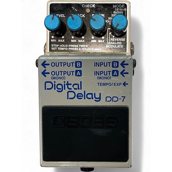 Used BOSS DD7 Digital Delay Effect Pedal