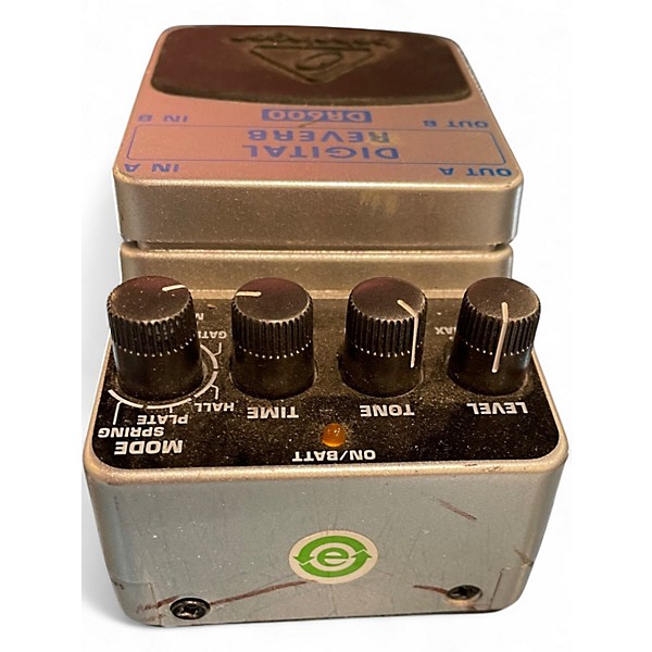 Used Behringer DR600 Digital Stereo Reverb Effect Pedal