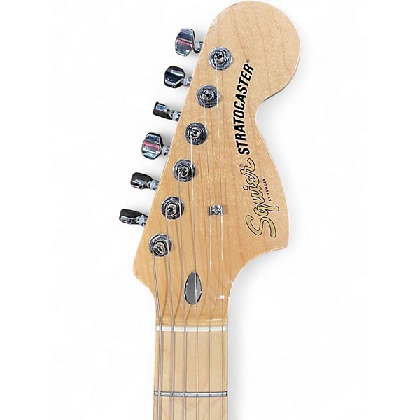 Used Squier Standard Stratocaster 2 Tone Sunburst Solid Body Electric Guitar