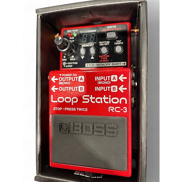Used BOSS RC3 Loop Station Pedal