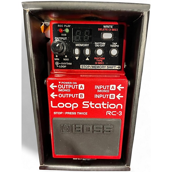 Used BOSS RC3 Loop Station Pedal