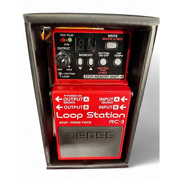 Used BOSS RC3 Loop Station Pedal