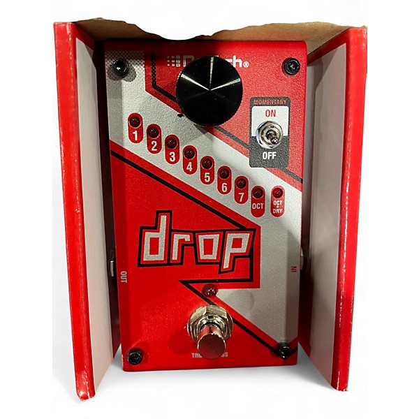 Used DigiTech The Drop Polyphonic Drop Tune Pitch-Shifter Effect Pedal