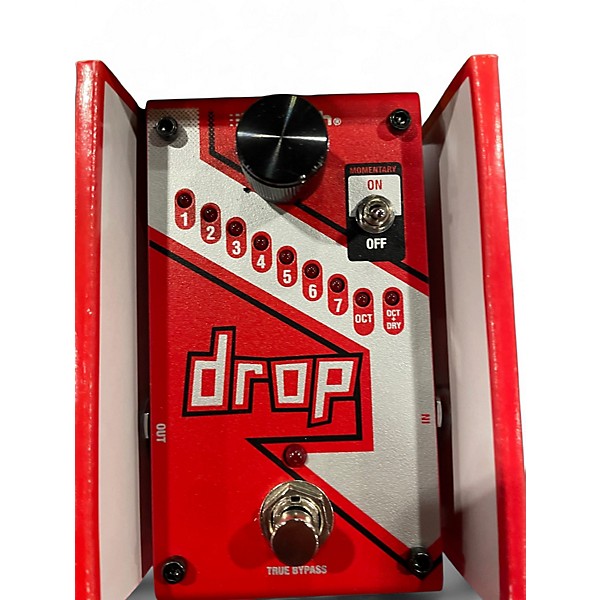 Used DigiTech The Drop Polyphonic Drop Tune Pitch-Shifter Effect Pedal