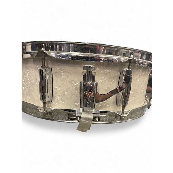Used Gretsch Drums 14X5 Catalina Club Series Snare Pearl White Drum