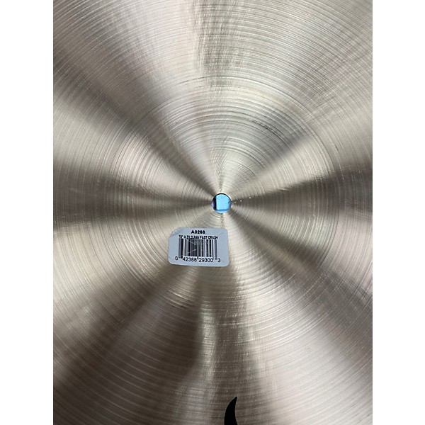 Used Zildjian 18in A Series Fast Crash Cymbal