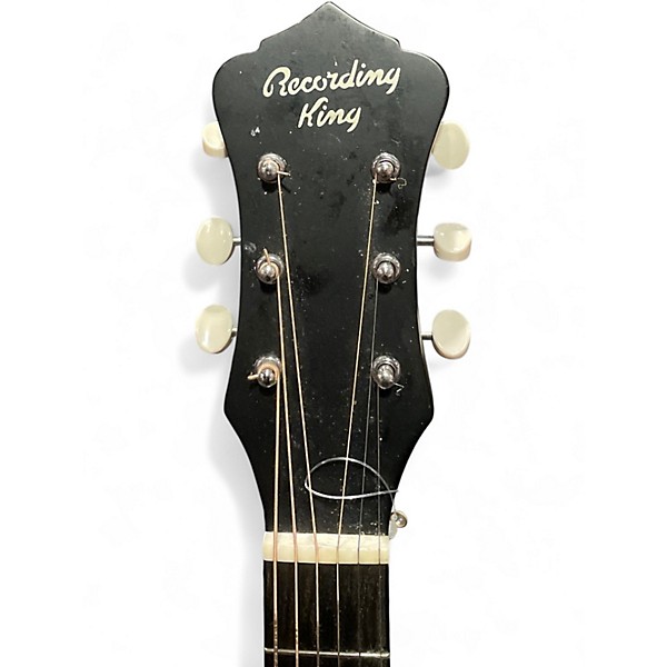 Used Recording King RPH05 Dirty Thirties Tobacco Burst Acoustic Guitar