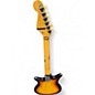 Vintage 1960s Teisco Tulip E-110 Tobacco Burst Solid Body Electric Guitar