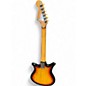 Vintage 1960s Teisco Tulip E-110 Tobacco Burst Solid Body Electric Guitar