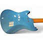 Used Cave & Canary meteor Electron Blue Metallic Solid Body Electric Guitar