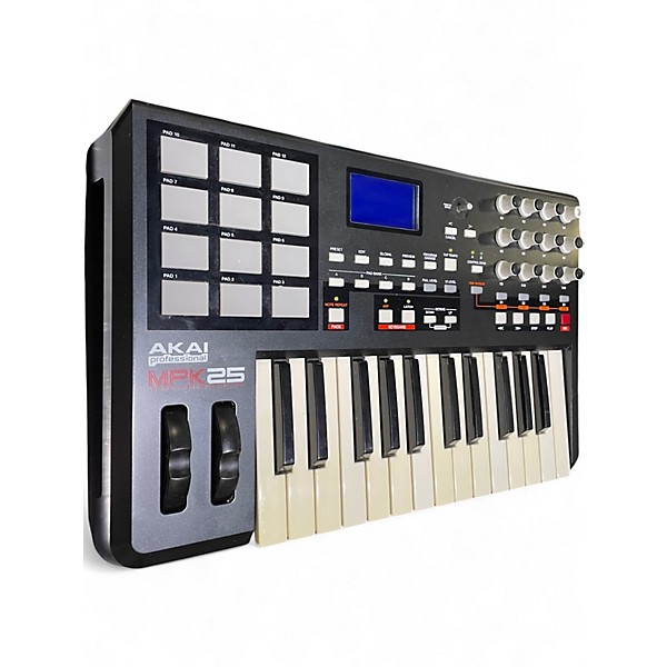 Used Akai Professional MPK25 25 Key MIDI Controller