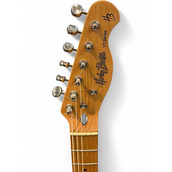 Used Harley Benton VT SERIES TE-52 Butterscotch Blonde Solid Body Electric Guitar