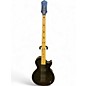 Used Epiphone LES PAUL BASS "THE VINNIE" Trans Black Electric Bass Guitar thumbnail