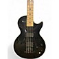 Used Epiphone LES PAUL BASS "THE VINNIE" Trans Black Electric Bass Guitar