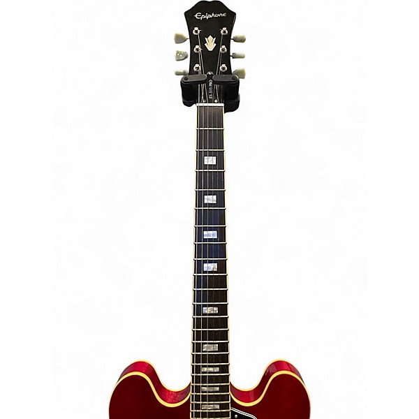 Used Epiphone ES335 Pro Cherry Hollow Body Electric Guitar