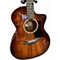 Used Taylor 224CEKDLX Shaded Edge Burst Acoustic Electric Guitar