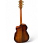 Used Taylor 224CEKDLX Shaded Edge Burst Acoustic Electric Guitar