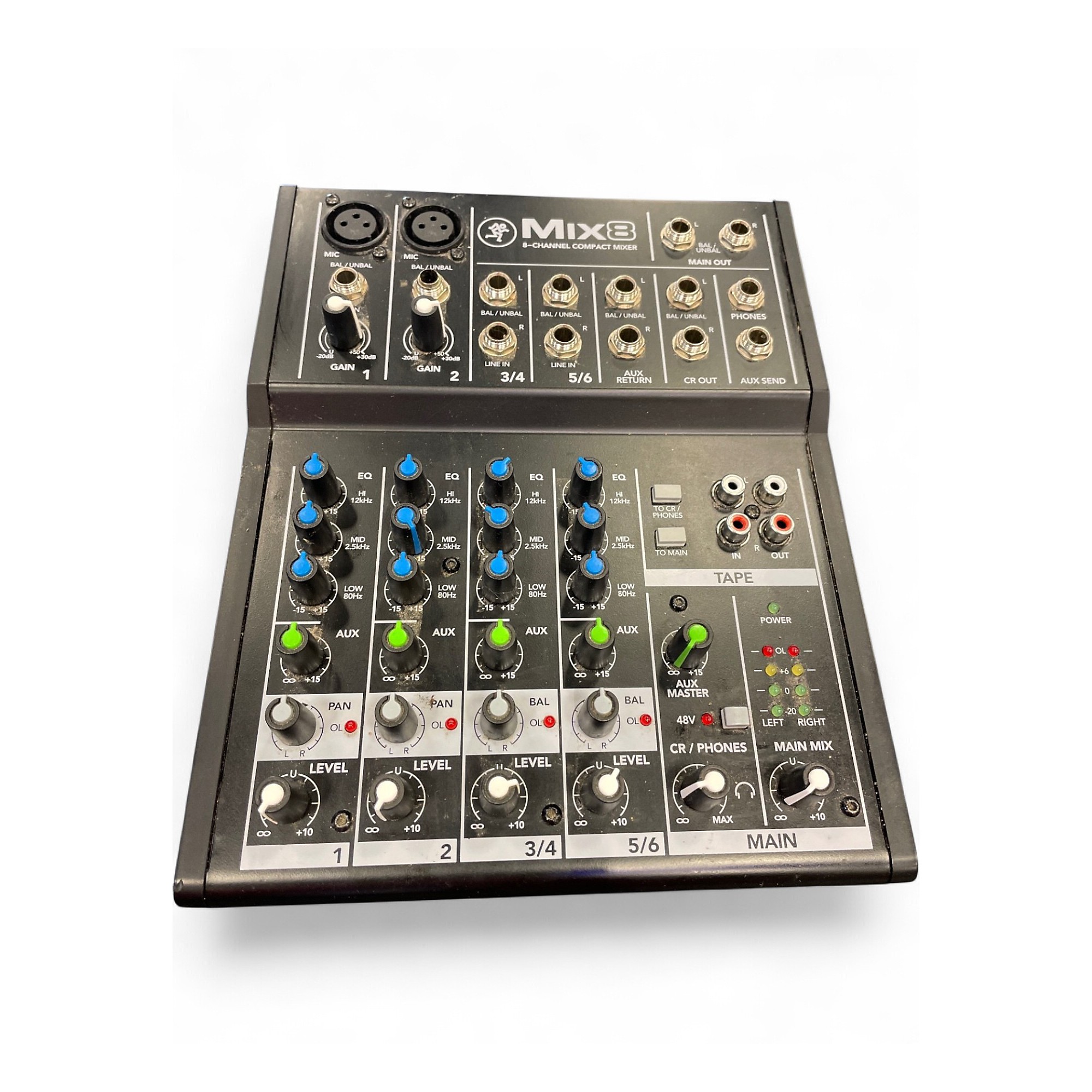 Used Mackie Mix8 Unpowered Mixer | Guitar Center
