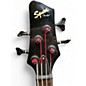 Used Squier MB4 Skull & Crossbones Black Electric Bass Guitar