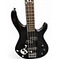 Used Squier MB4 Skull & Crossbones Black Electric Bass Guitar