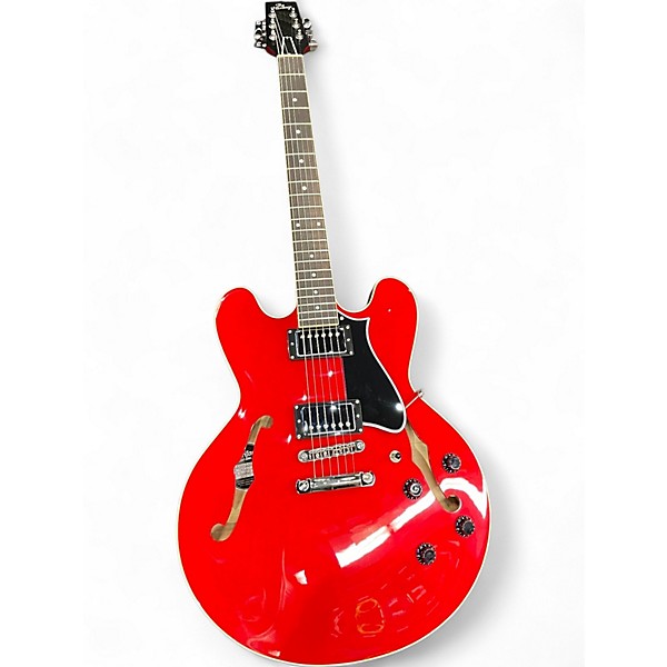 Used The Heritage H535 Cherry Hollow Body Electric Guitar