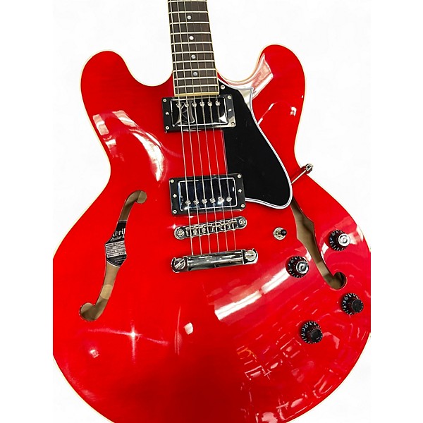 Used The Heritage H535 Cherry Hollow Body Electric Guitar