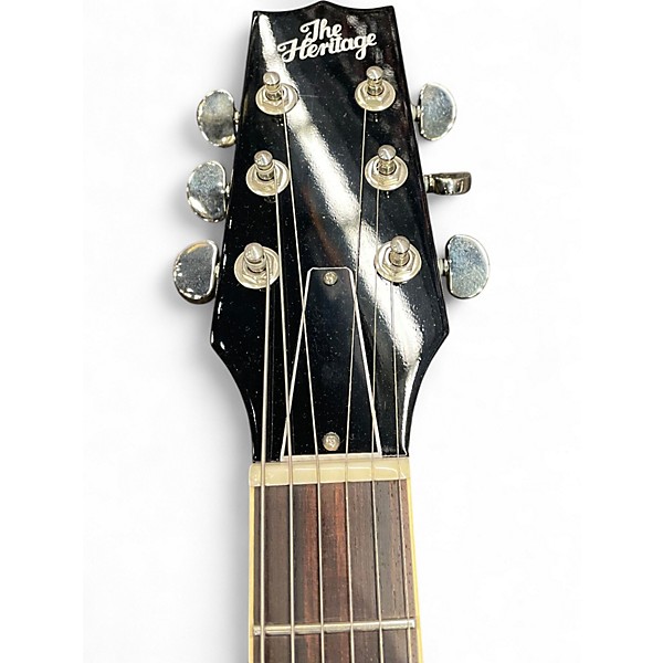 Used The Heritage H330 Black Hollow Body Electric Guitar