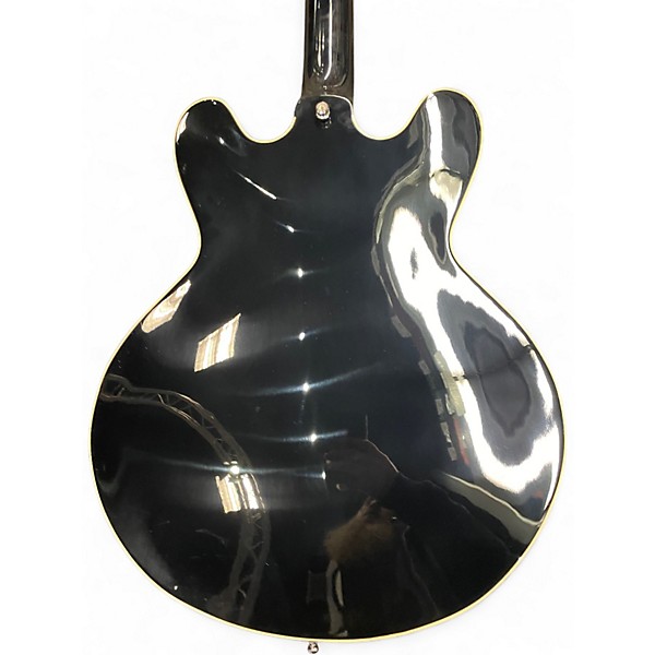 Used The Heritage H330 Black Hollow Body Electric Guitar