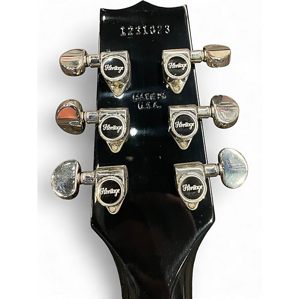 Used The Heritage H330 Black Hollow Body Electric Guitar