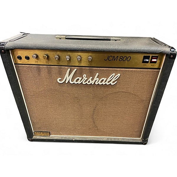 Vintage 1980s Marshall JCM 800 2104 410C 2x12 Tube Guitar Combo Amp