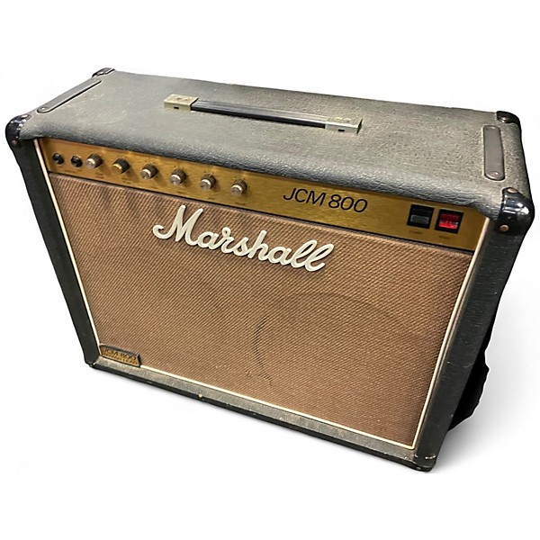 Vintage 1980s Marshall JCM 800 2104 410C 2x12 Tube Guitar Combo Amp