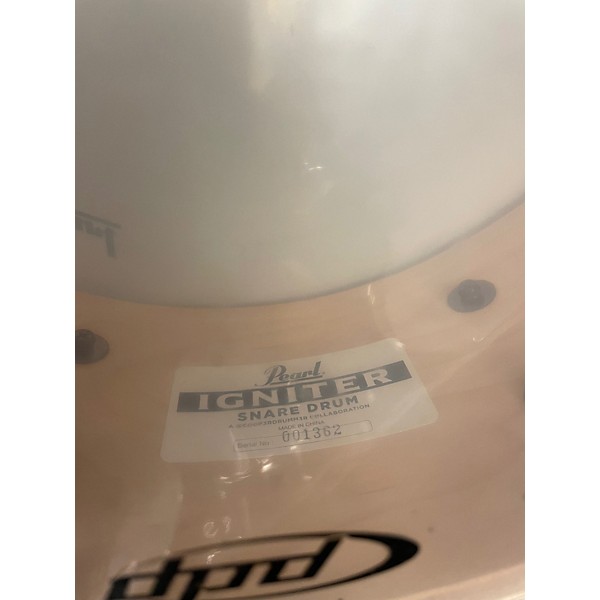 Used Pearl 14in PEARL IGNITER RED Drum