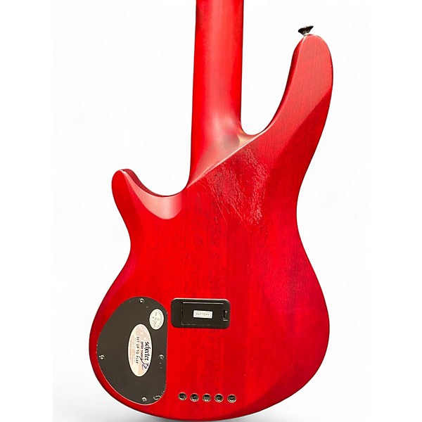 Used Schecter Guitar Research C5-GT RED Electric Bass Guitar