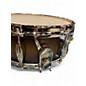 Used Slingerland 14X5.5 Limited Edition Radio King Snare Black and Gold Drum