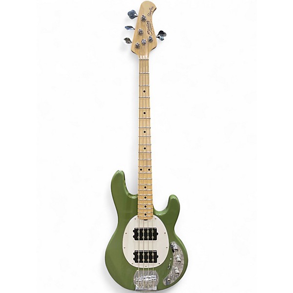 Used Sterling by Music Man Ray4HH Olive Electric Bass Guitar