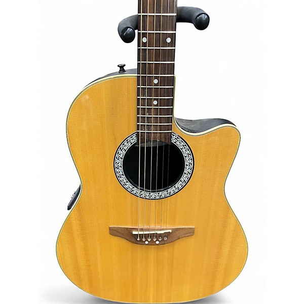 Used Ovation CC026 Natural Acoustic Electric Guitar