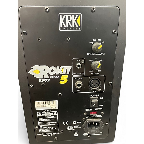 Used KRK ROKIT G2 POWERED 5 Powered Monitor