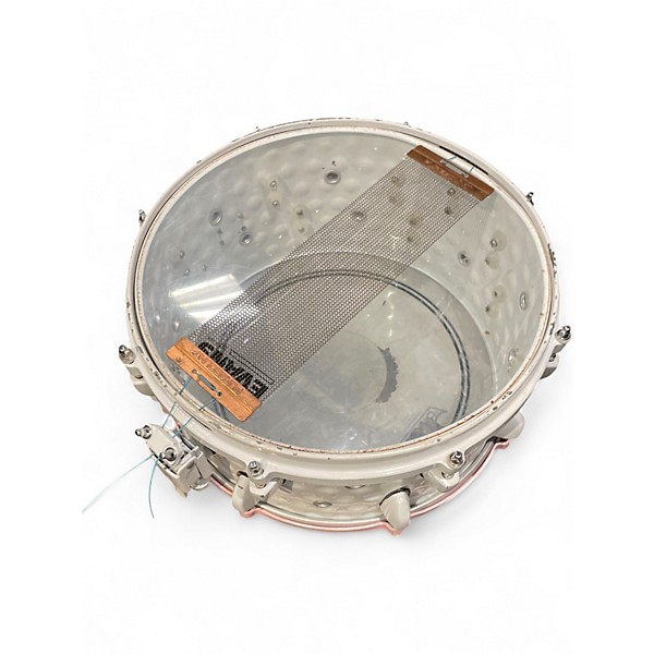 Used ddrum 13X6.5 THE ACE SNARE WHITE Drum