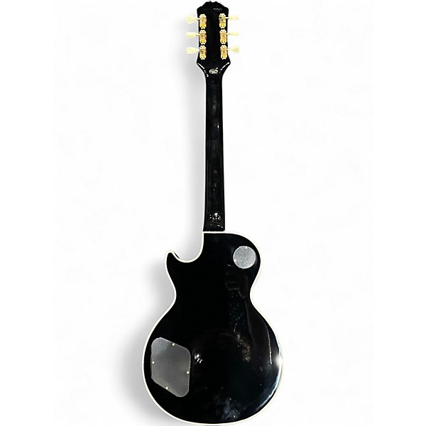 Used Epiphone Les Paul Custom Ebony Solid Body Electric Guitar