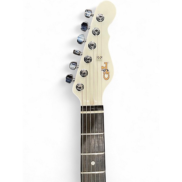 Used G&L ASAT Classic Thinline White Hollow Body Electric Guitar