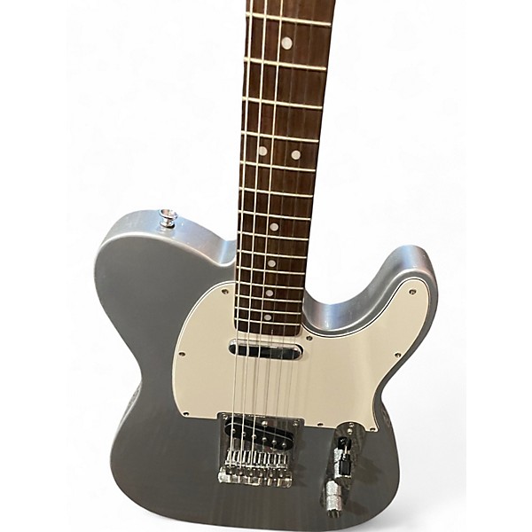 Used Squier Affinity Telecaster Black and Silver Solid Body Electric Guitar