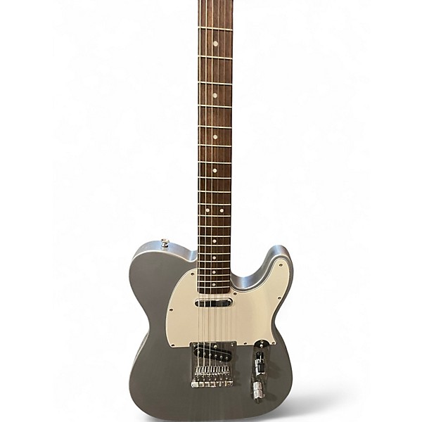 Used Squier Affinity Telecaster Black and Silver Solid Body Electric Guitar