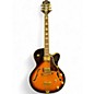 Used Epiphone Joe Pass Emperor II Orange Burst Hollow Body Electric Guitar thumbnail