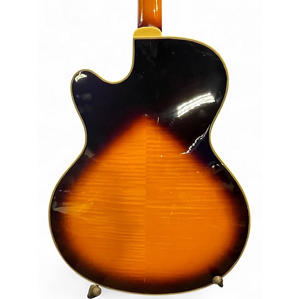 Used Epiphone Joe Pass Emperor II Orange Burst Hollow Body Electric Guitar