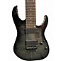 Used Ibanez RG8FM Trans Black Solid Body Electric Guitar